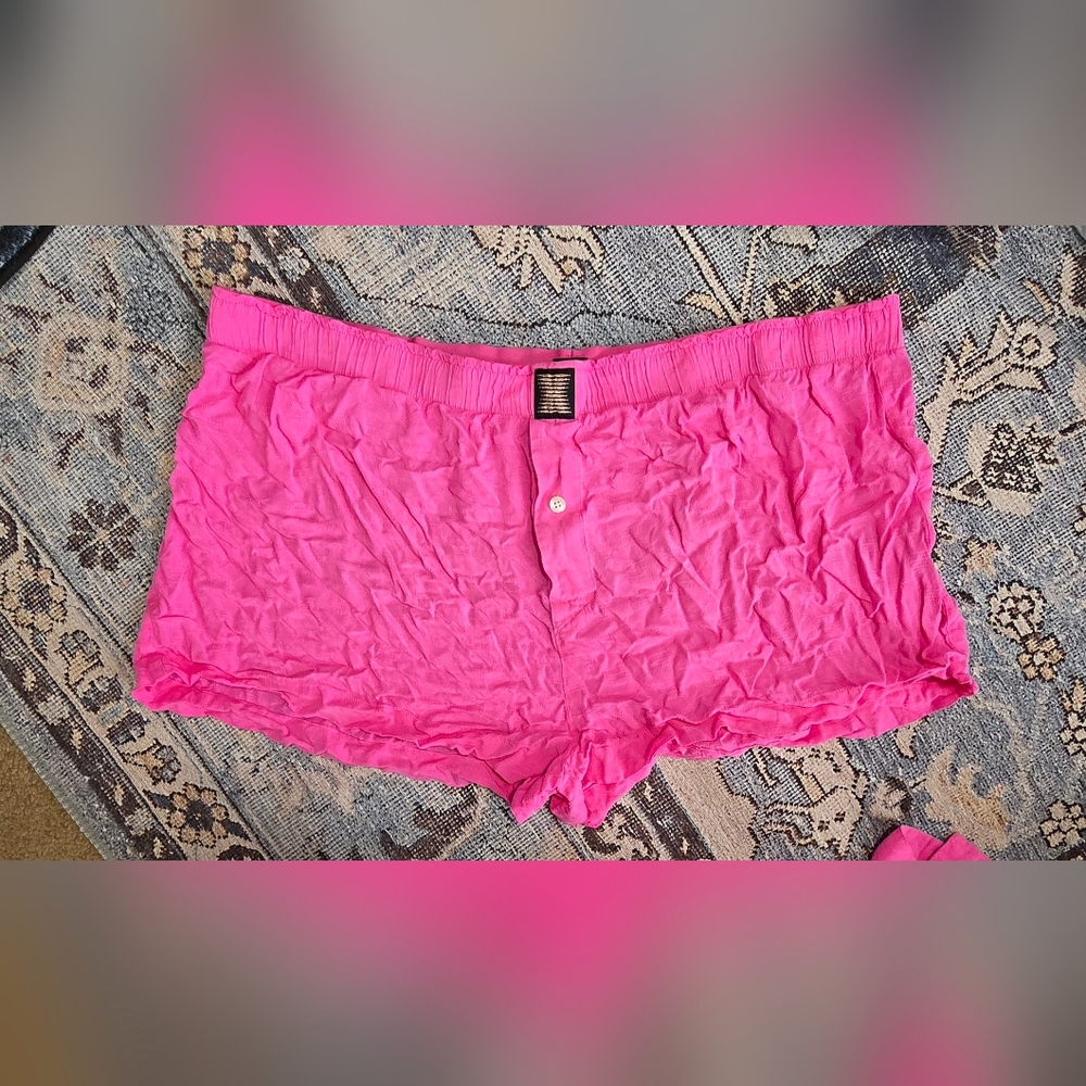 Savage X Fenty Loungewear SET In Pink Size XXL